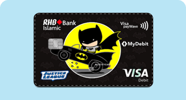 RHB Visa Debit Chibi Batman-i