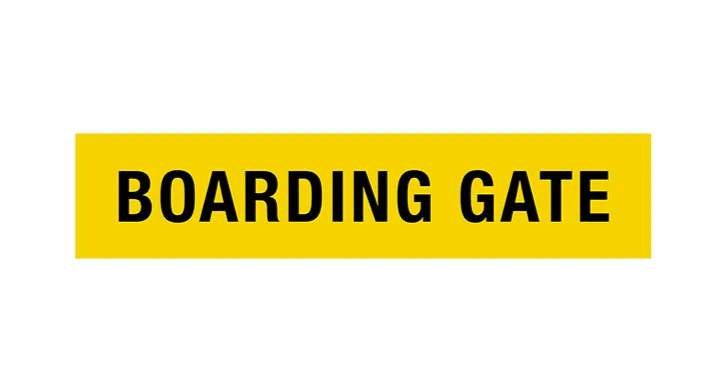 BOARDING GATE