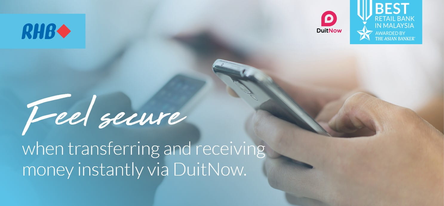 DuitNow via RHB Online and Mobile Banking App | RHB Bank