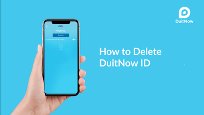 How to Delete DuitNow ID